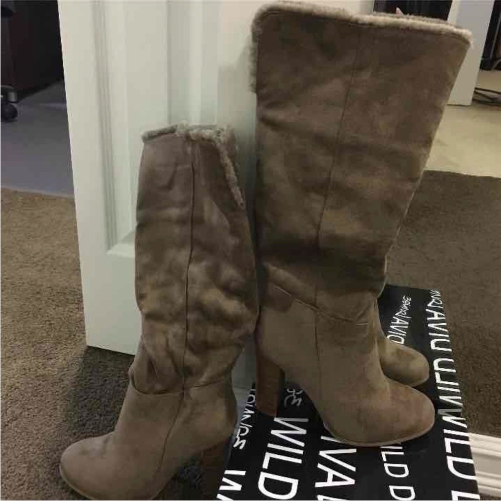 Knee high boots